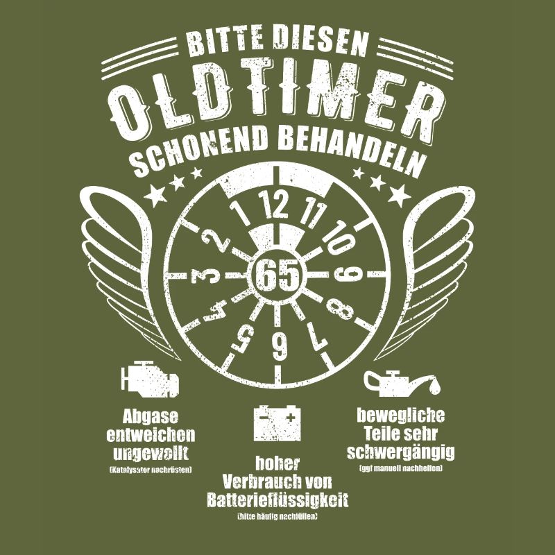 Oldtimer schonend behandeln - 65. Geburtstag