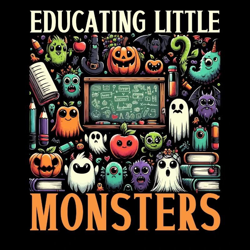 Lustiges Halloween-kostüm Schul-Lehrer