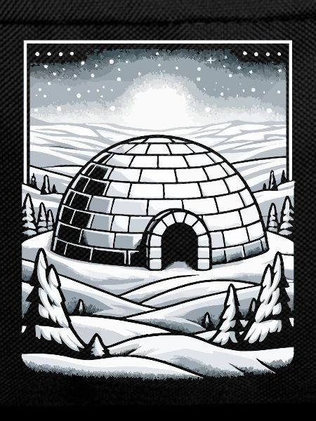 Igloo Ice Snow Flake Winter