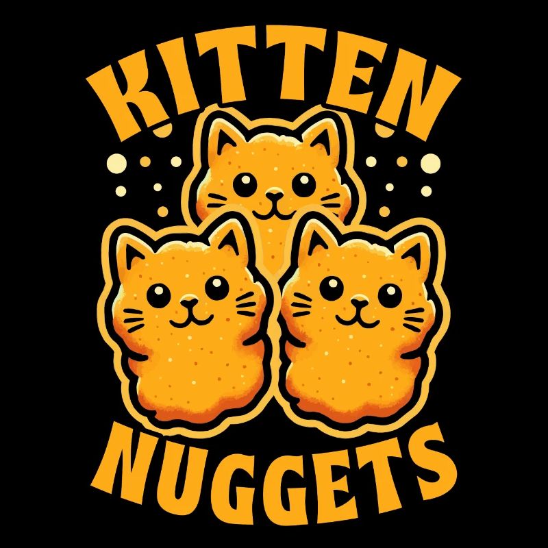 Pépite de poulet Chat de restauration rapide