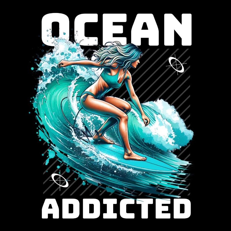 Ocean Addicted Surfing