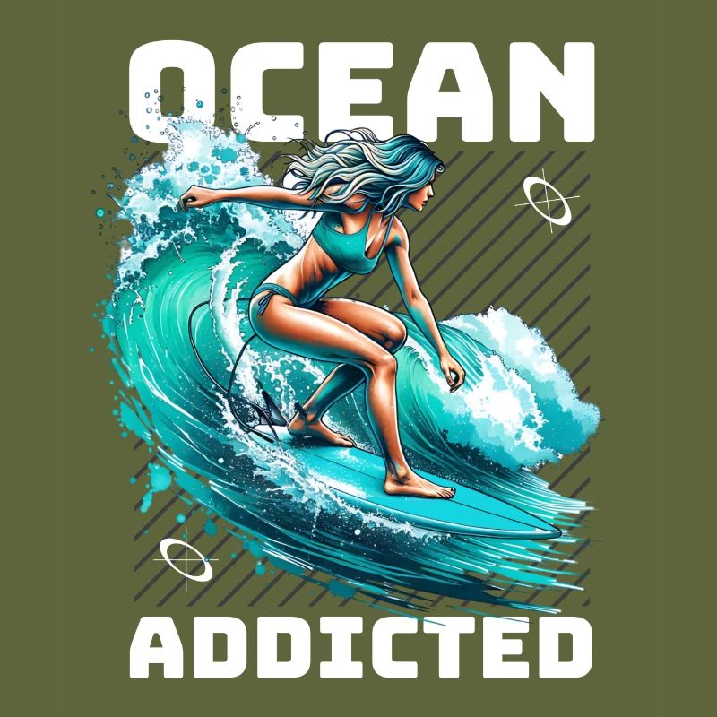 Ocean Addicted Surfing