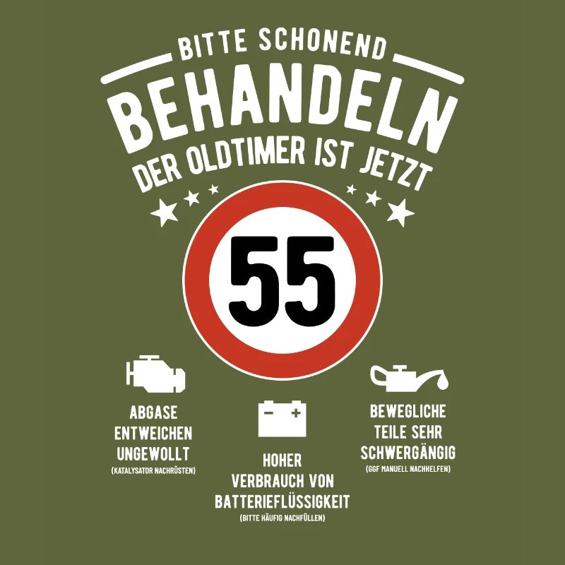 Oldtimer schonend behandeln - 55. Geburtstag