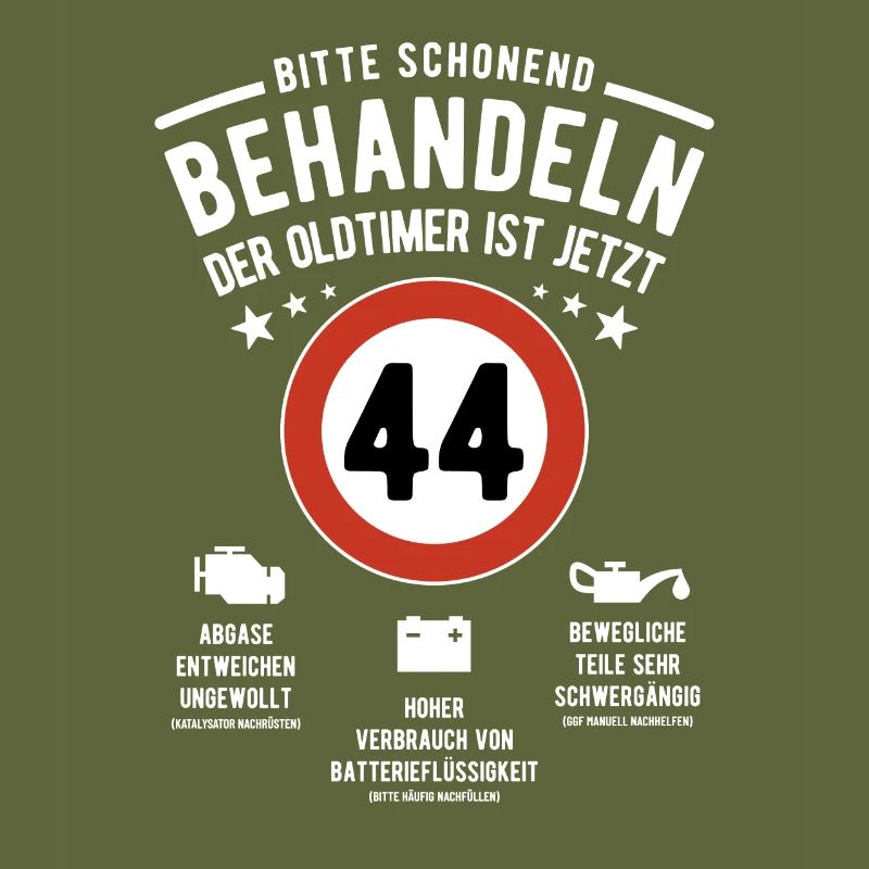 Oldtimer schonend behandeln - 44. Geburtstag
