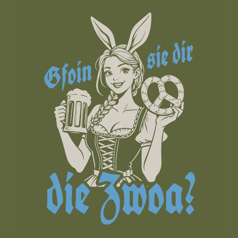 Gefallen sie dir, die Zwei? Dirndl Bier & Bretzen