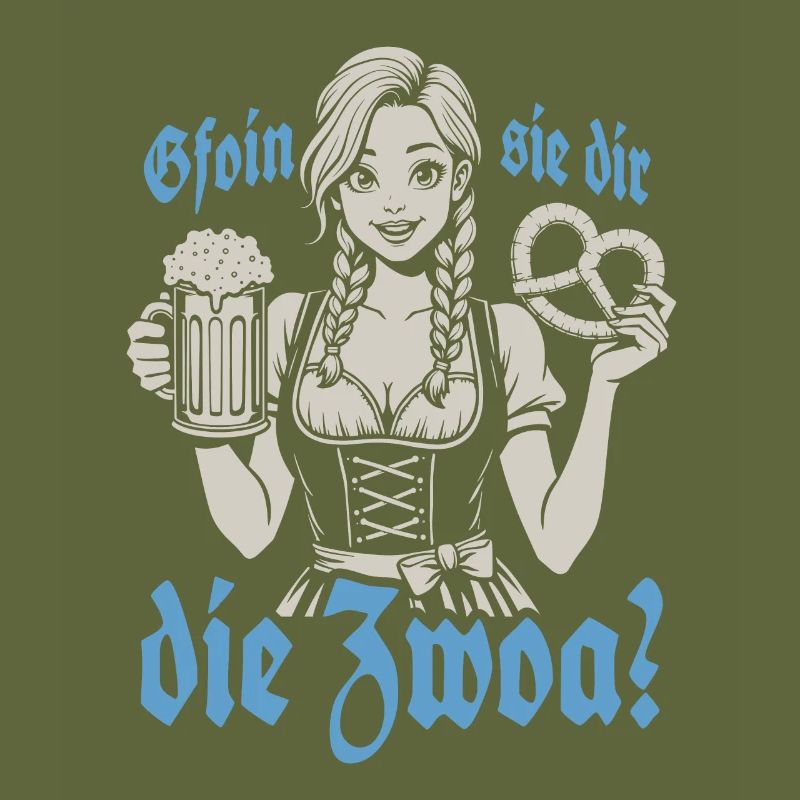 Gefallen sie dir, die Zwei? Dirndl Bier & Bretzen