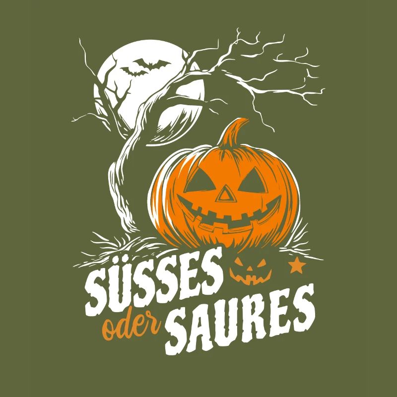 Halloween Kürbis - Süßes oder Saures