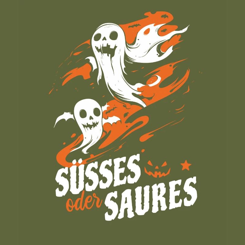 Halloween Gespenster - Süßes oder Saures