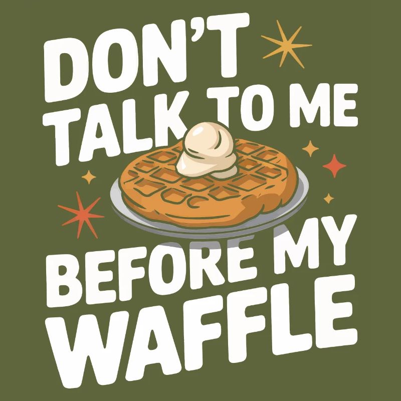 Waffles Breakfast Sweets