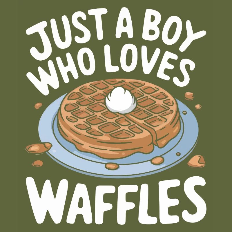 Waffles Breakfast Sweets