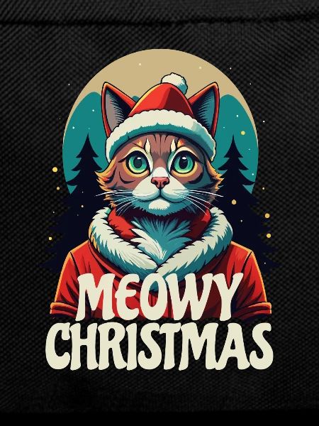 Meowy Christmas - Gift with Cat