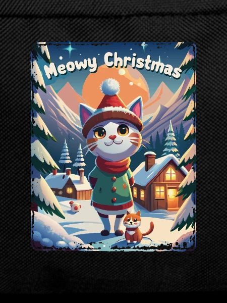 Meowy Christmas - Gift with Cat