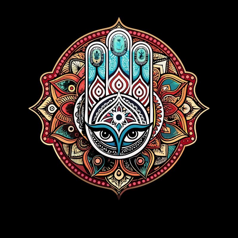 Hamsa - Main de Fatima - Protection et bénédiction