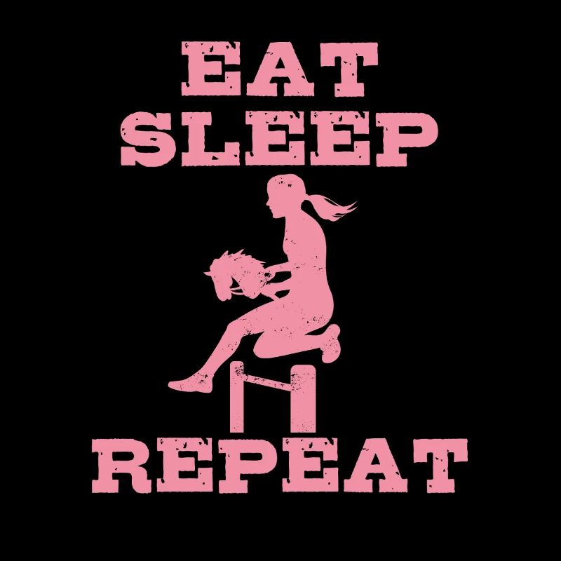 Manger, dormir, cheval de loisir, répéter - Cadeau