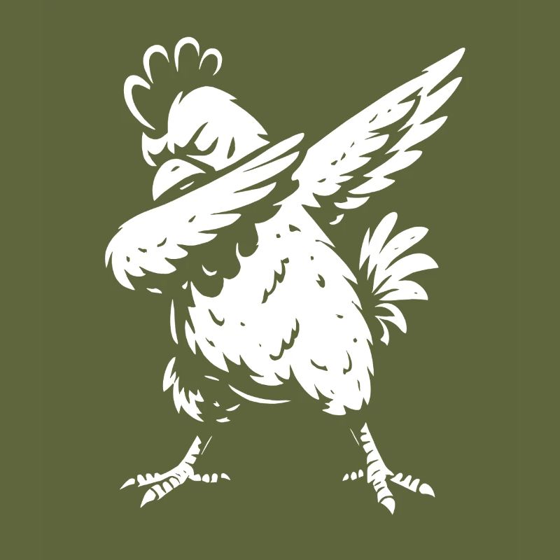 Dabbing Huhn - Dab Dance - Geschenk