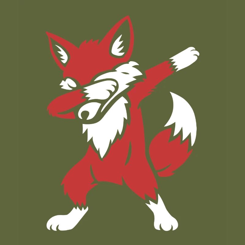 Dabbing Fuchs - Dab Dance - Geschenk
