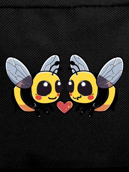Bee Couple Heart
