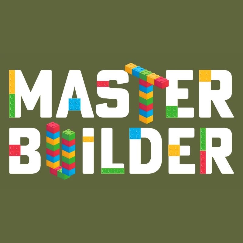 Master Builder Bausteine Brick Builders Dad