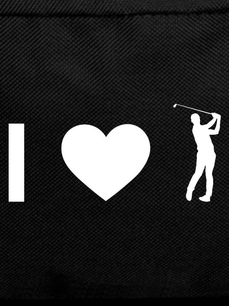 I heart and golf -