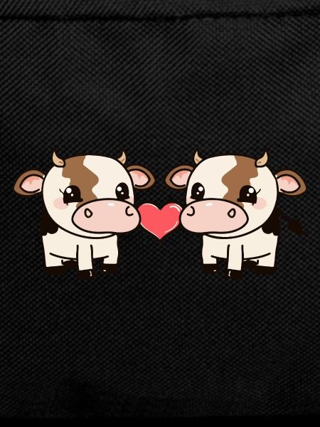 Couple Vache Coeur