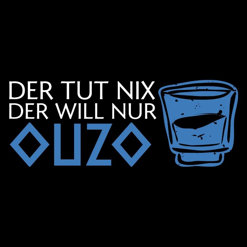 Ouzo Alkohol Ouzo Trinker Geschenk