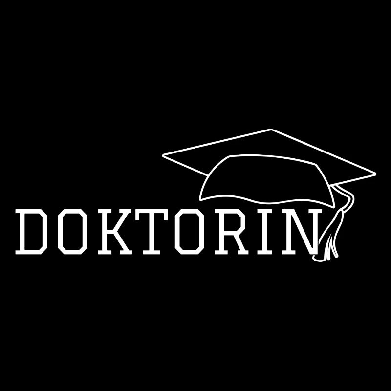 Doktorin Doktorhut Examen Promotion Geschenk Uni