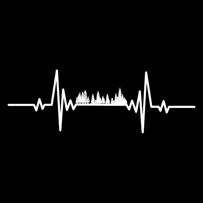 Heartbeat pine forest