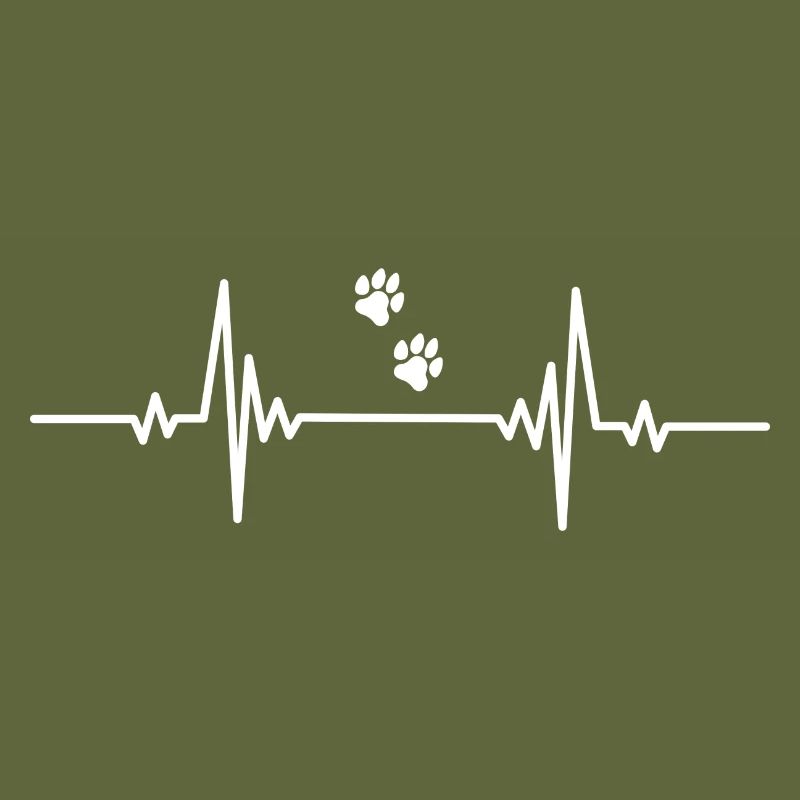 Palpitations cardiaques deux pattes de chien