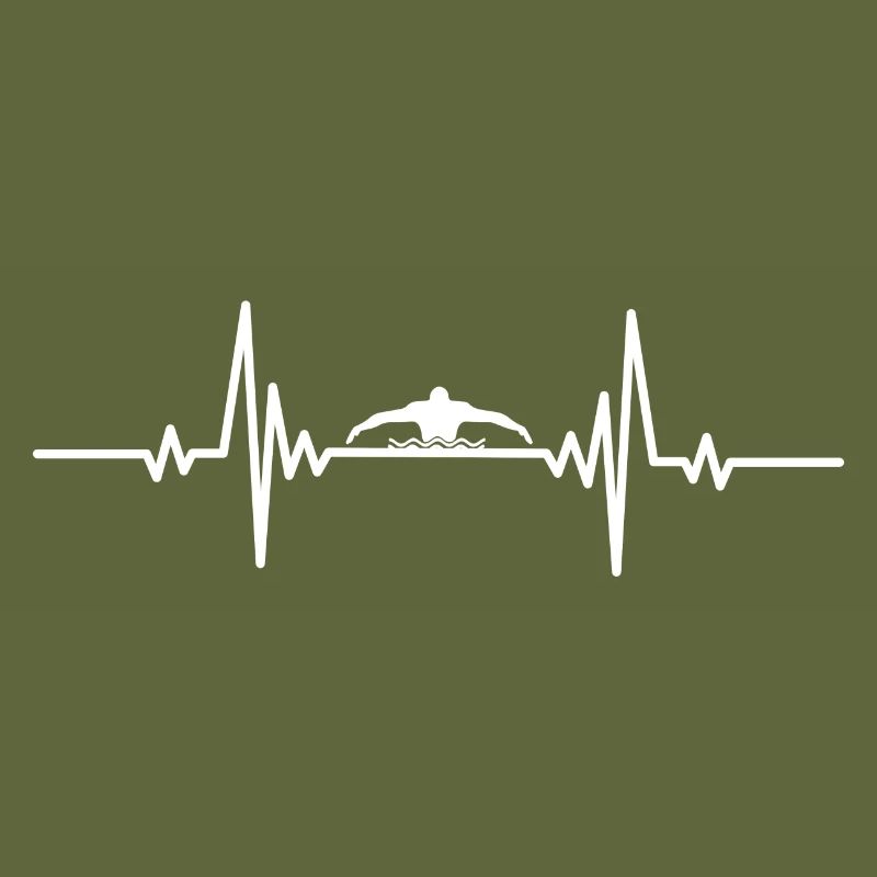Heartbeat Freestyle Swimmer