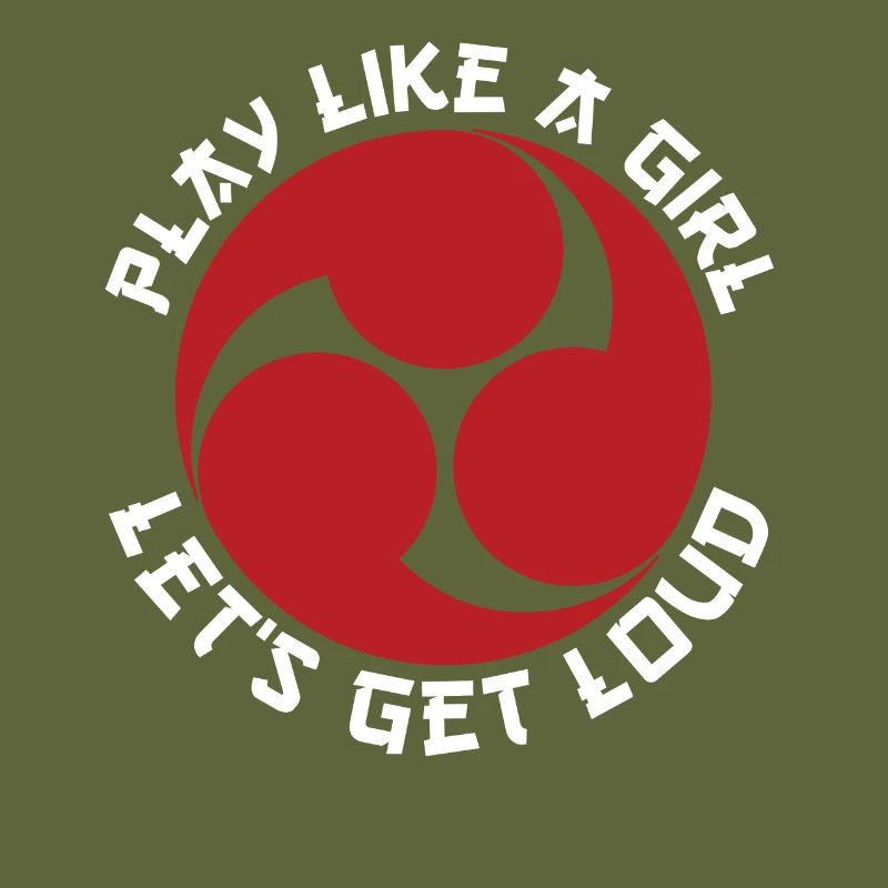 TAIKO MITSUDOMOE RED GRAPHIC Abbildung