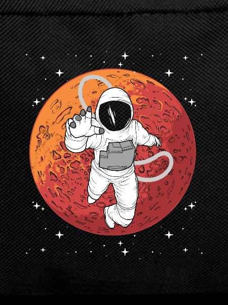 Space astronaut Mars shirt