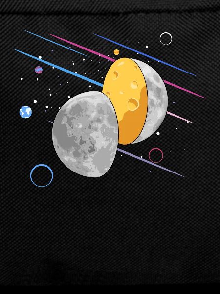 Cheese Moon Funny Space Day