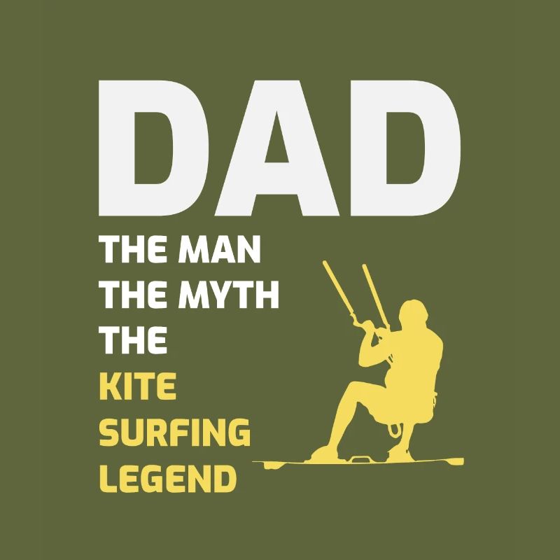 Kitesurfing Dad Kite Kiteboard Vatertagsgeschenk