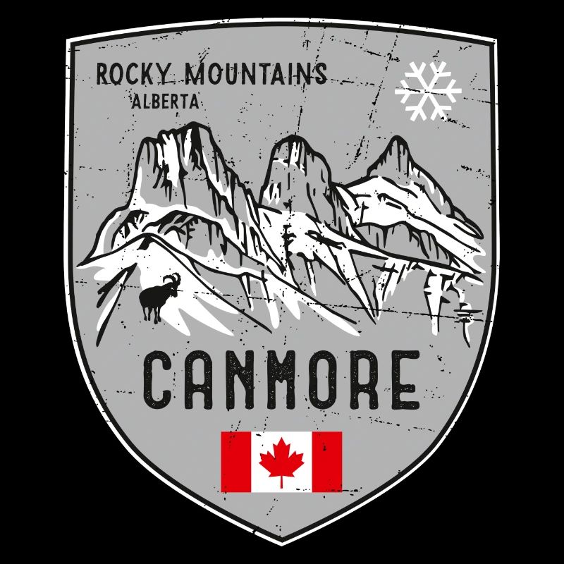 Canmore Three Sisters Kanada Wappen