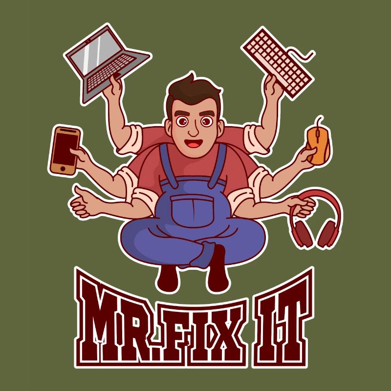 Mr. Fix IT Admin IT-Betrieb Informatiker