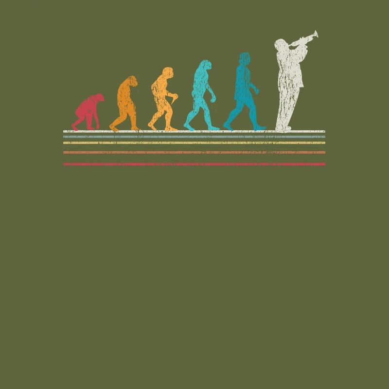 Trompette Evolution Rétro Vintage