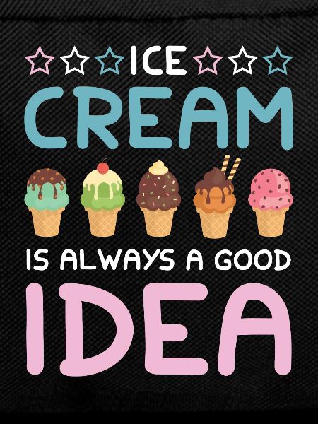 Eis Eiscreme idea Spruch