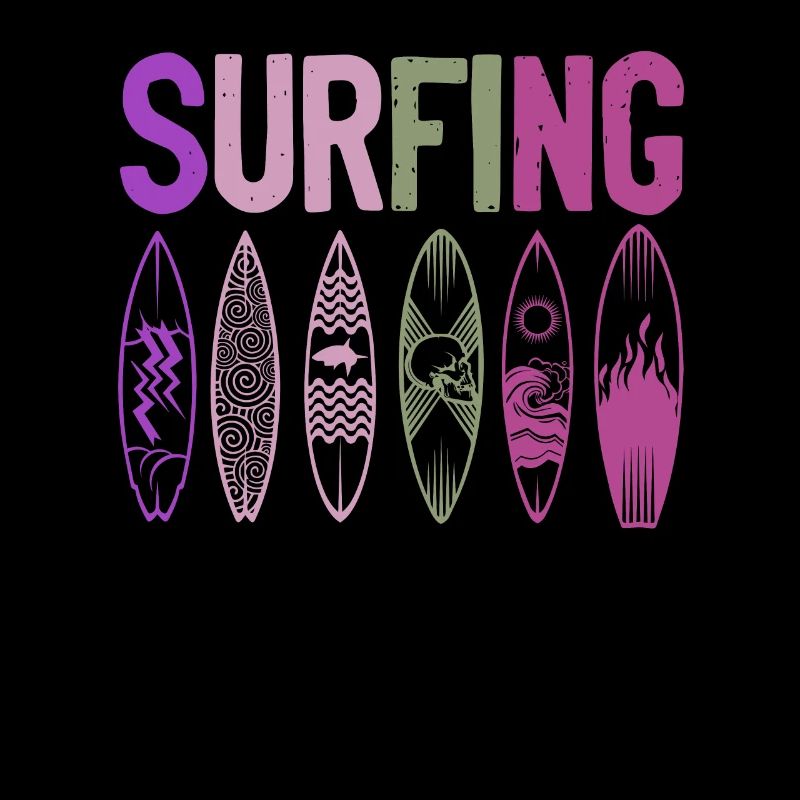 Surfboard surfing