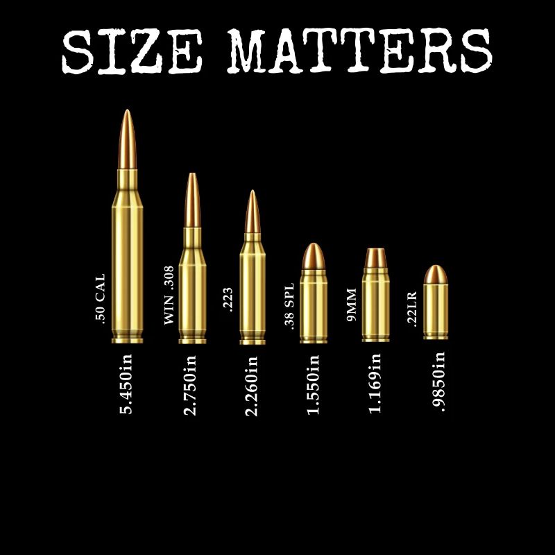 La taille compte des munitions pour les armes. Cartouches pods