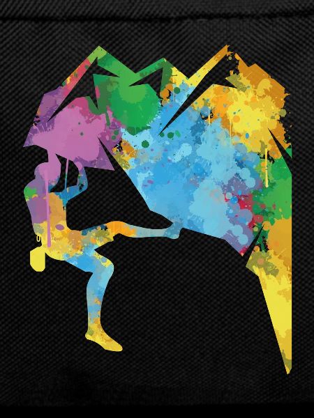 Rock Climbing Retro Bouldering Climber