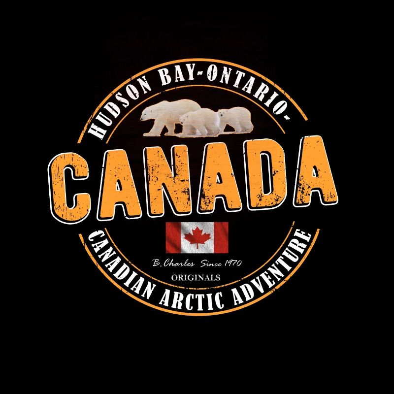 Canada Kanada Kanada Fahne Eisbären Geschenk