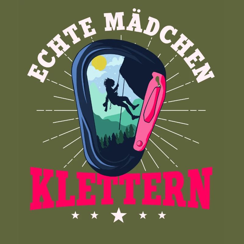 Echte Mädchen Klettern, Kletterer, Boulder