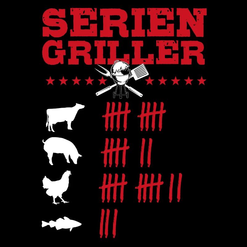 Seriengriller, Grill, BBQ, Fleischesser, Smoker