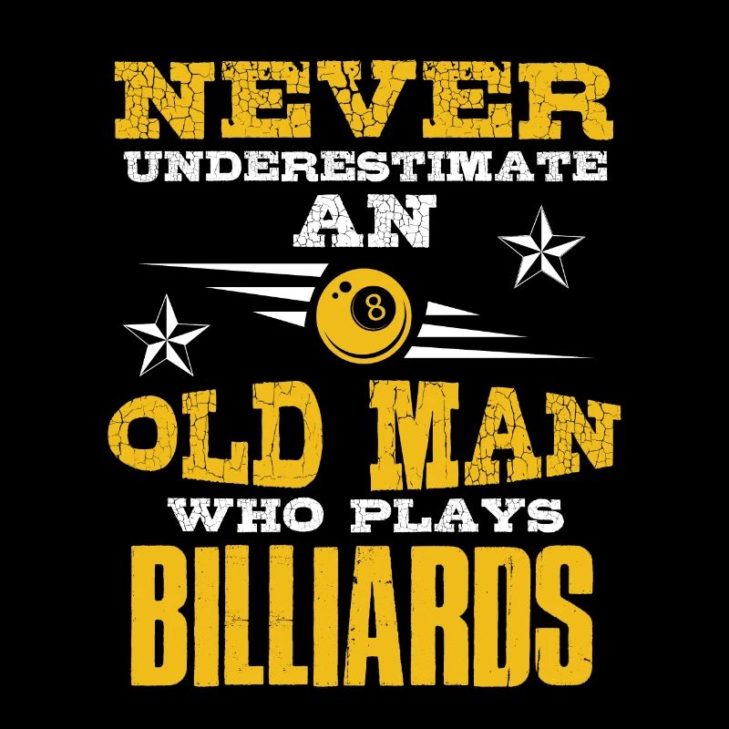 old man billiards