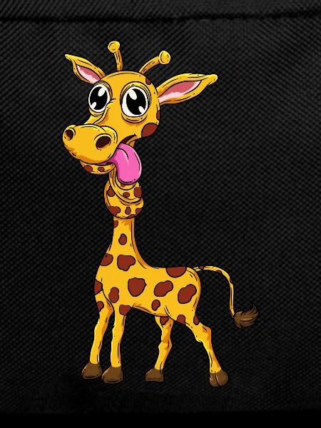 Girafe drôle