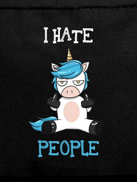 I hate people