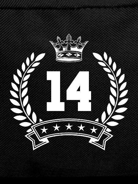14 years symbol wreath