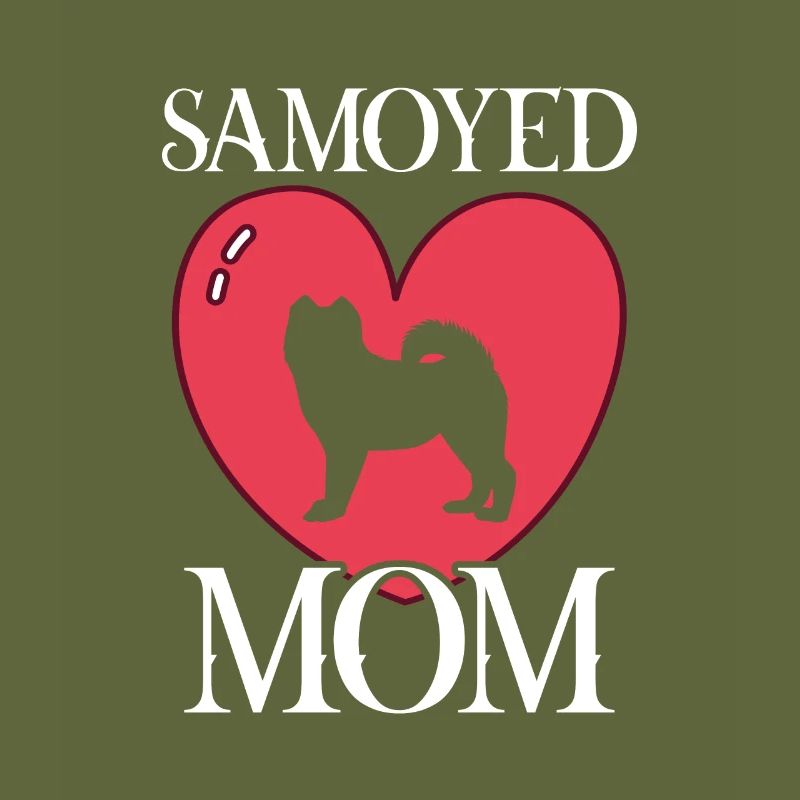 samoyed mom Samojede