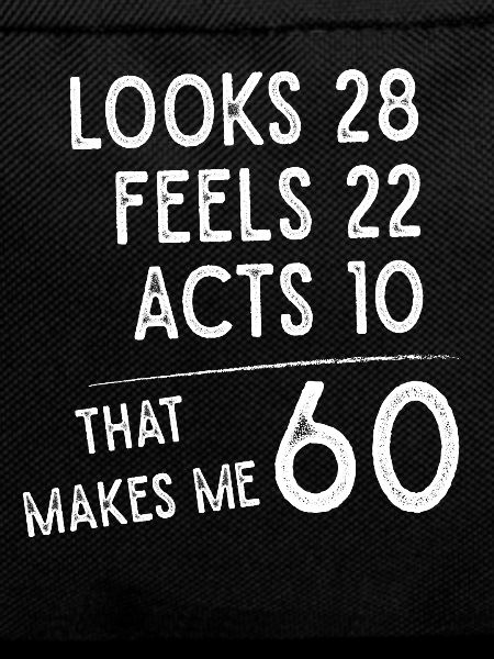 60th birthday, age 60
