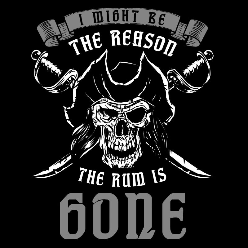 Rum lover, rum, rum drinker pirate